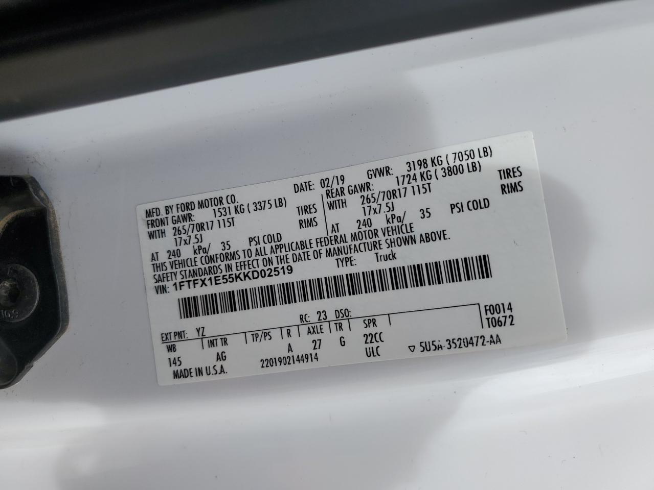 FORD F-150 SUPER CAB