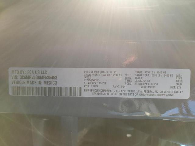 2021 RAM PROMASTER #3310374978