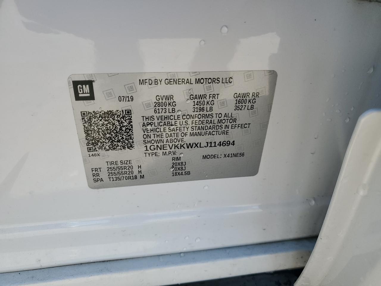 CHEVROLET TRAVERSE PREMIER