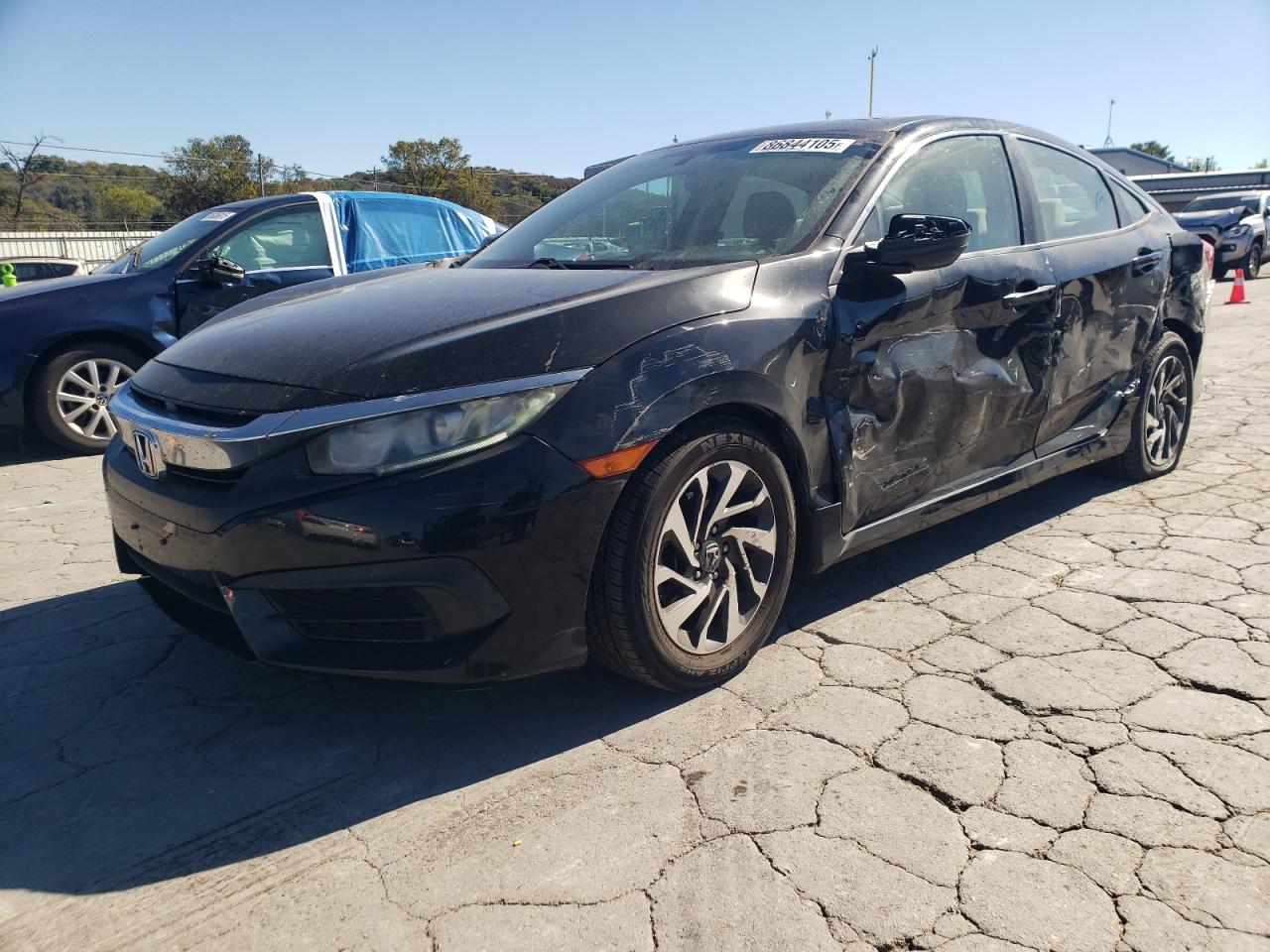 Lot #3310514043 2016 HONDA CIVIC EX