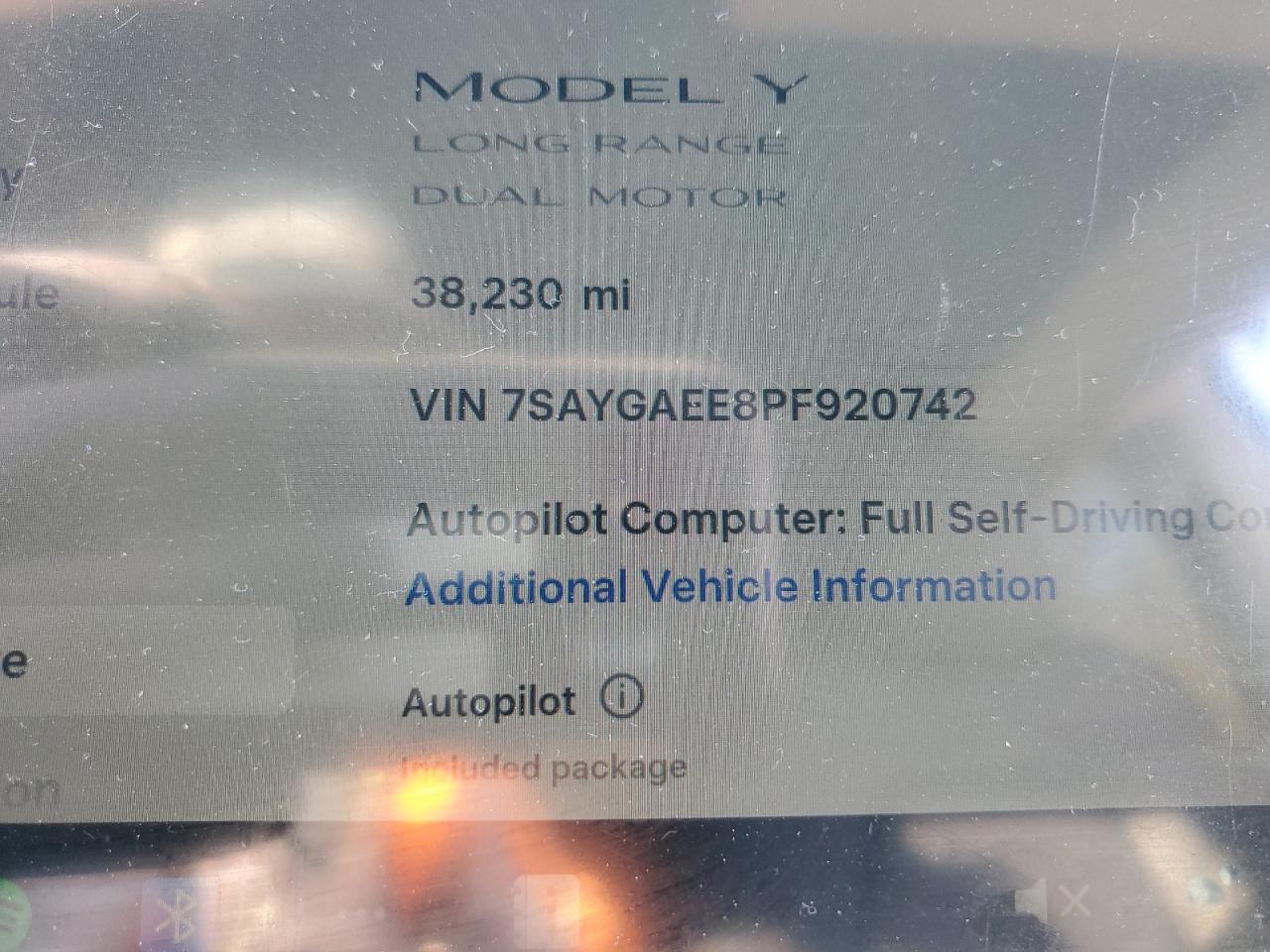 Lot #3315888089 2023 TESLA MODEL Y