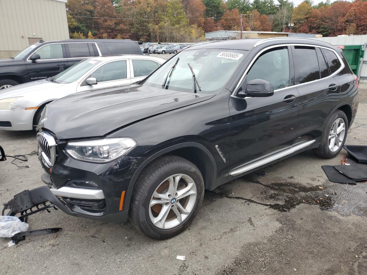 Lot #3281663396 2021 BMW X3 XDRIVE30I