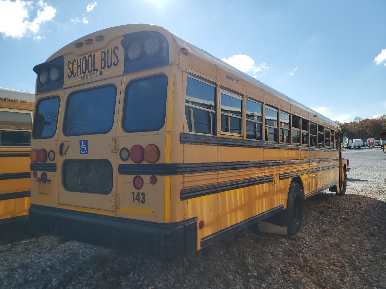 Lot #3274721858 2011 BLUE BIRD SCHOOL BUS