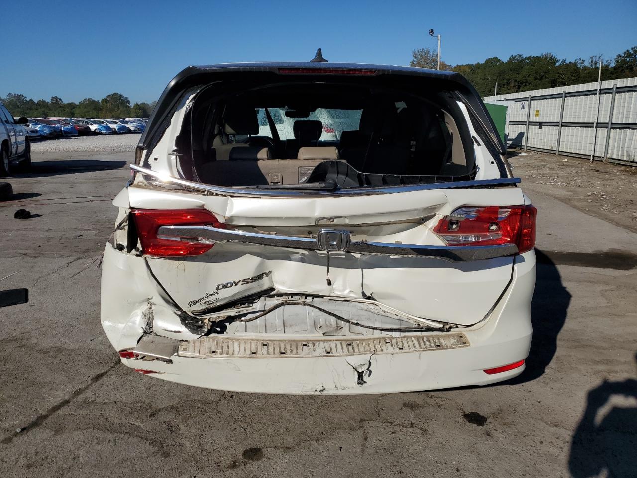 Lot #3290285225 2018 HONDA ODYSSEY EX