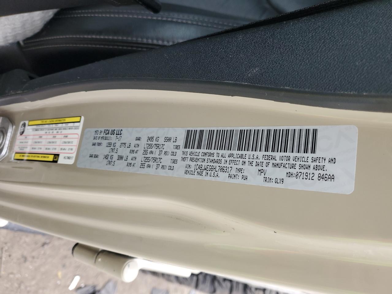 JEEP WRANGLER SAHARA