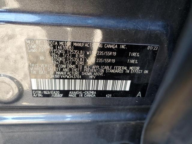 2023 TOYOTA RAV4 XLE PREMIUM 2T3A1RFV4PW343764