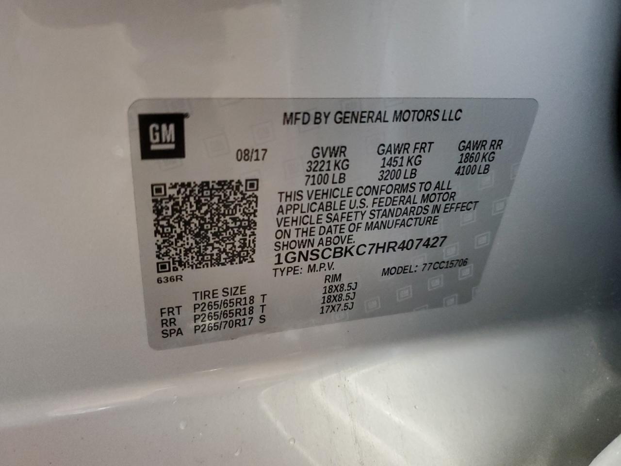 CHEVROLET TAHOE C1500 LT