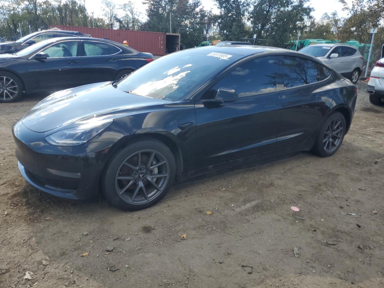 Lot #3291289432 2021 TESLA MODEL 3