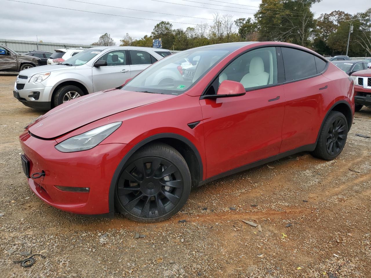Lot #3315935148 2022 TESLA MODEL Y