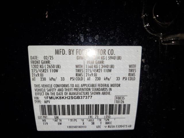 2025 FORD EXPLORER S #3274715812