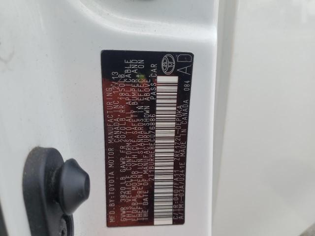 2014 TOYOTA COROLLA L - 2T1BURHE8EC076886