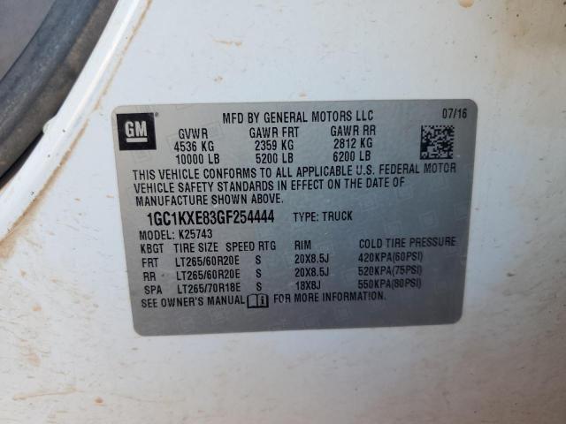 2016 CHEVROLET SILVERADO #3298019158