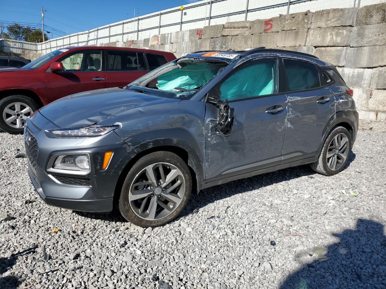 Lot #3290278291 2021 HYUNDAI KONA ULTIM