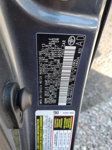 2014 TOYOTA COROLLA L #3310325019