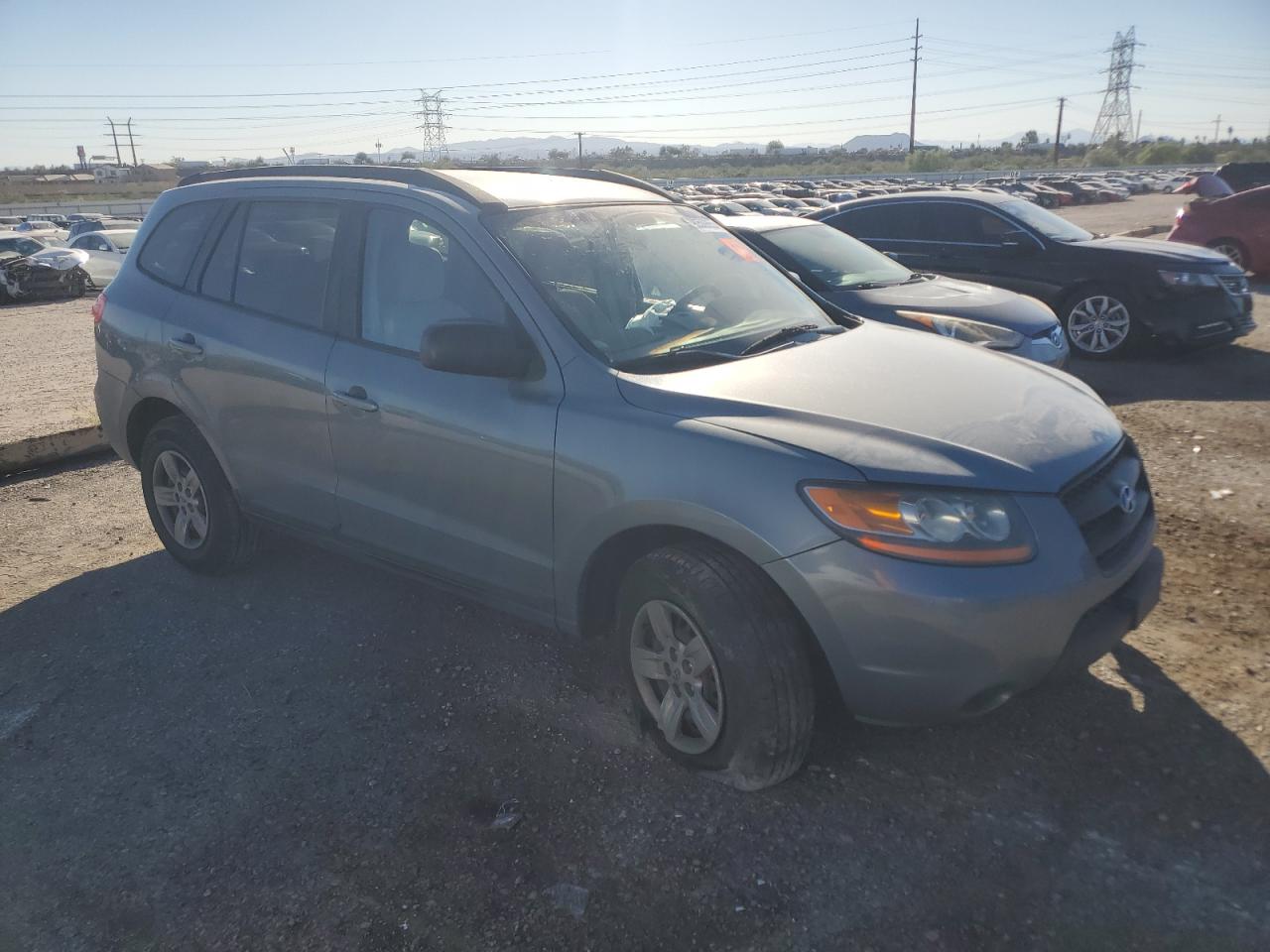 Lot #3309723837 2009 HYUNDAI SANTA FE G