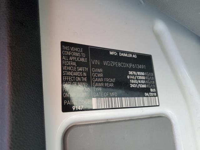 2018 MERCEDES-BENZ SPRINTER 2 - WDZPE8CDXJP613491