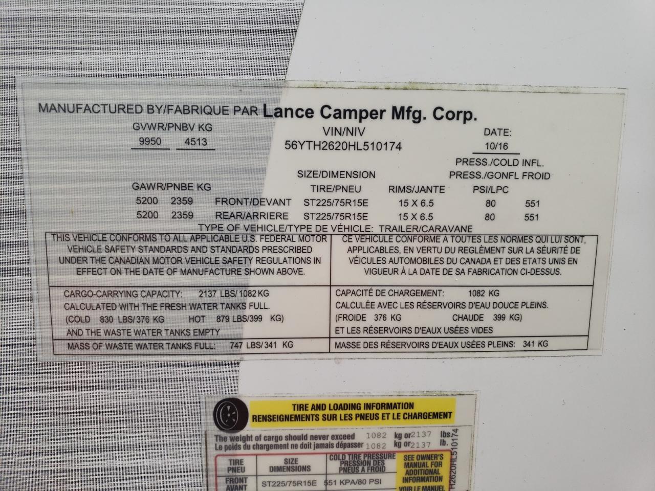 Lot #3280680390 2017 LANCIA TRAILER