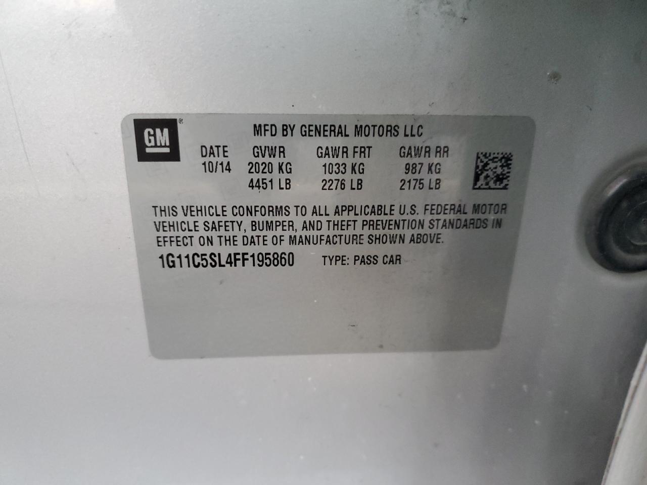 CHEVROLET MALIBU 1LT