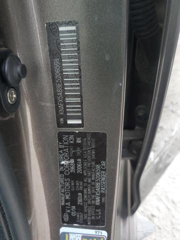 2014 KIA FORTE EX - KNAFX5A88E5206598