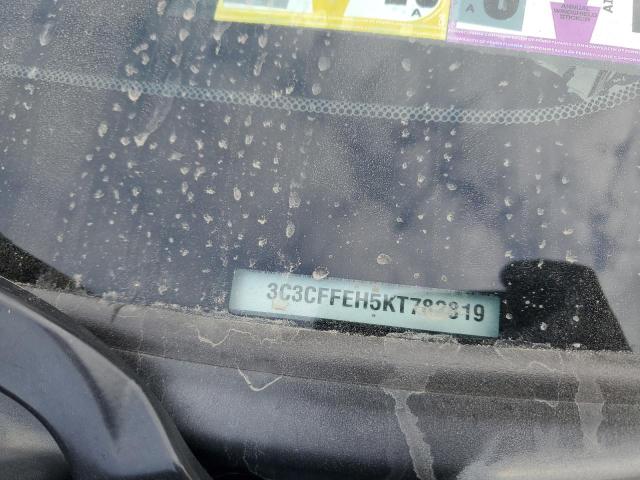 2019 FIAT 500 LOUNGE 3C3CFFEH5KT782819