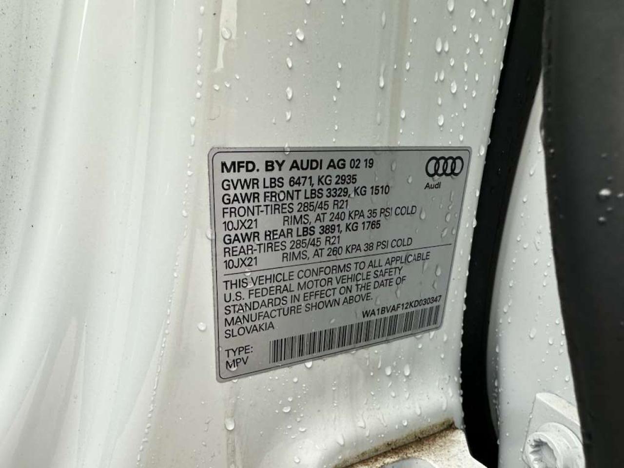 AUDI Q8 PREMIUM PLUS