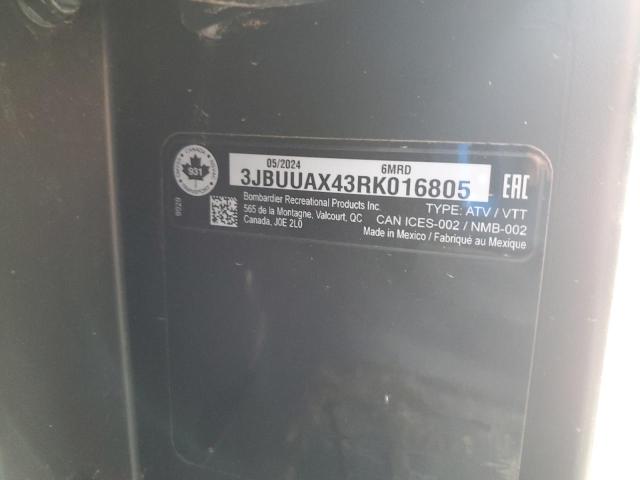 2024 CAN-AM DEFENDER HD10 - 3JBUUAX43RK016805