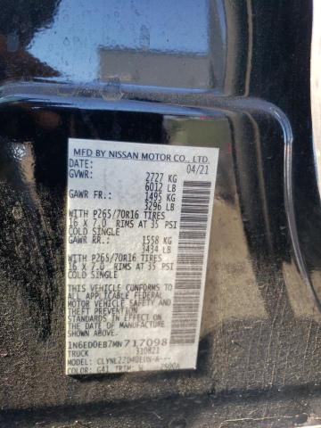2021 NISSAN FRONTIER S #3284184574