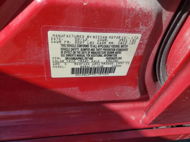 2012 NISSAN SENTRA 2.0 - 3N1AB6AP9CL707105