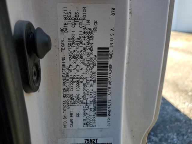 2011 TOYOTA TACOMA - 5TFPX4EN0BX006672