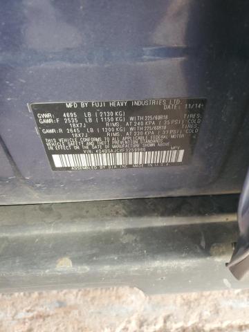 2015 SUBARU OUTBACK 2. 4S4BSAJCXF3259986