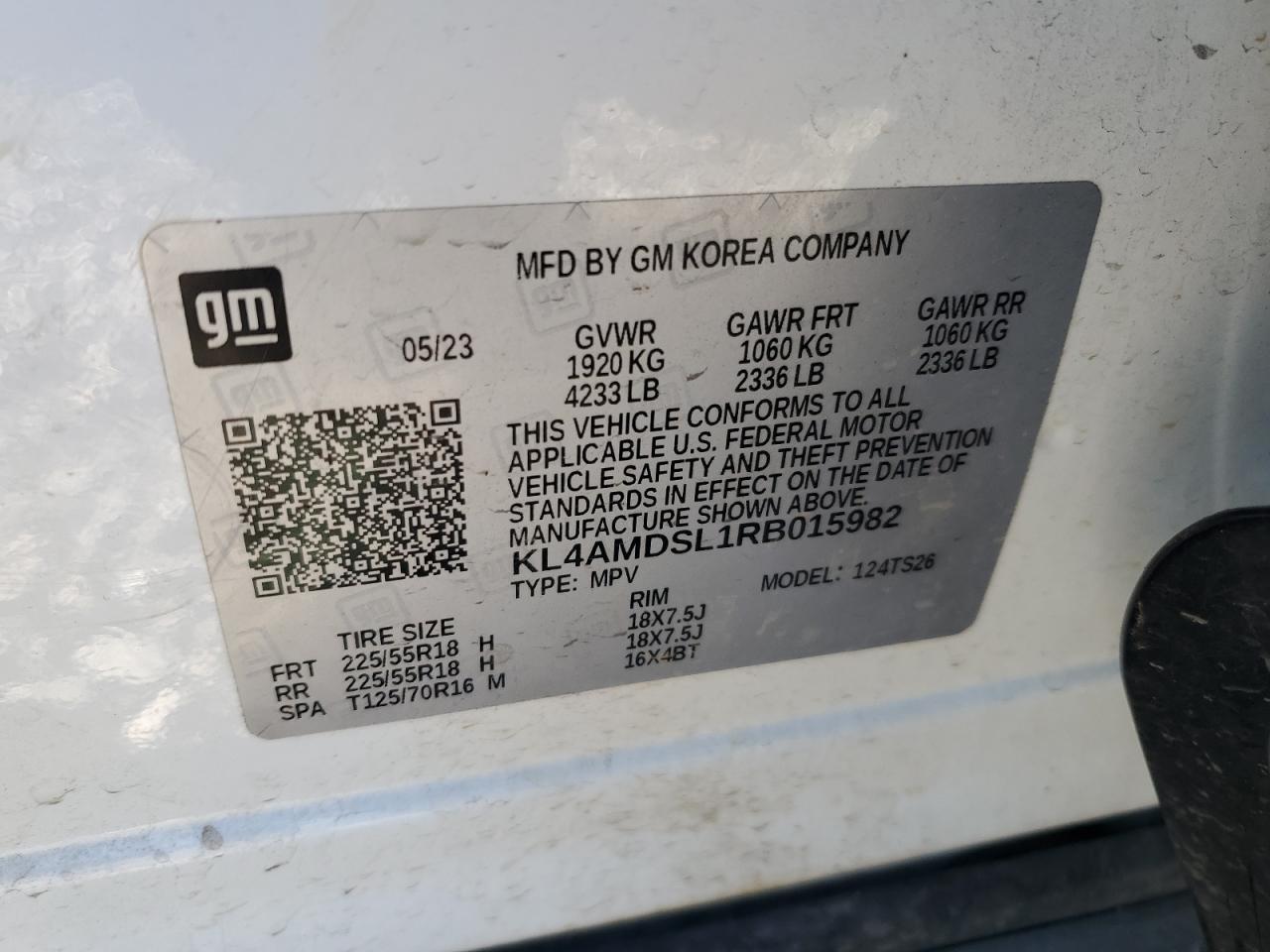 BUICK ENCORE SPORT TOURING