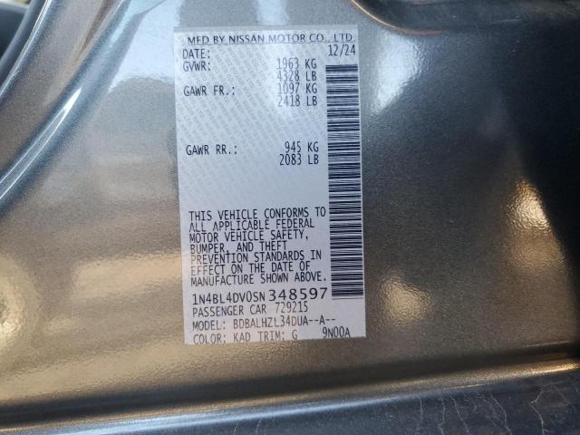 2025 NISSAN ALTIMA SV #3304530444