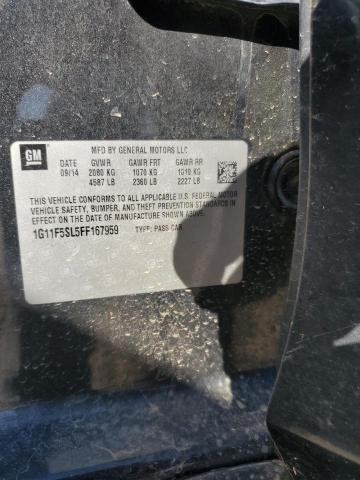 2015 CHEVROLET MALIBU LTZ 1G11F5SL5FF167959