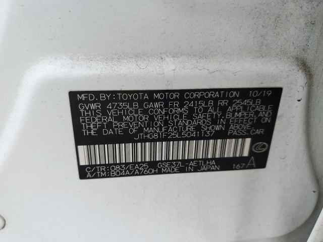 2020 LEXUS IS 300 F S #3280452155