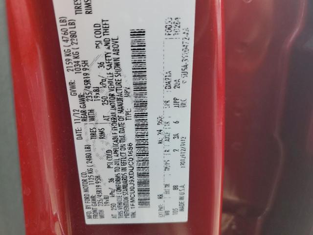 2013 FORD ESCAPE TIT - 1FMCU0J9XDUC01686