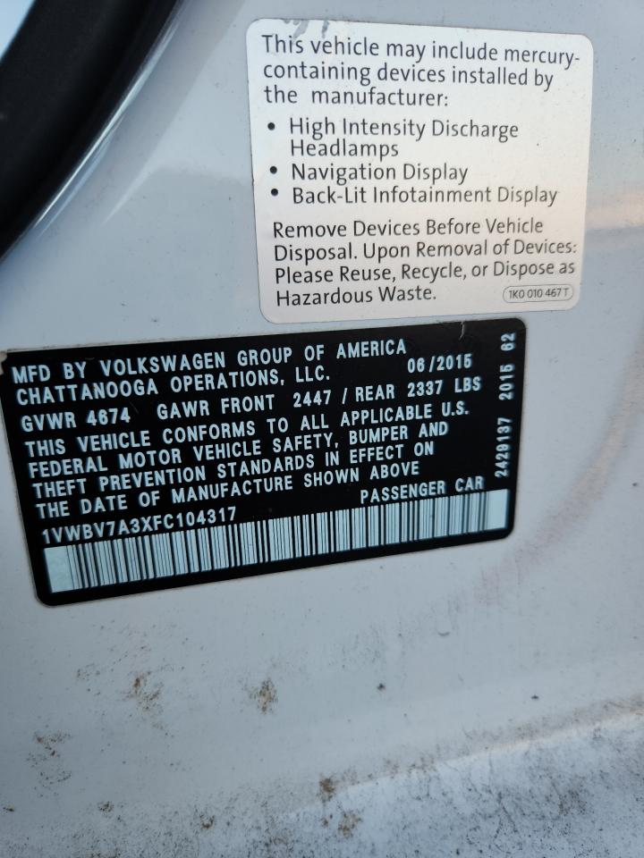 VOLKSWAGEN PASSAT SE