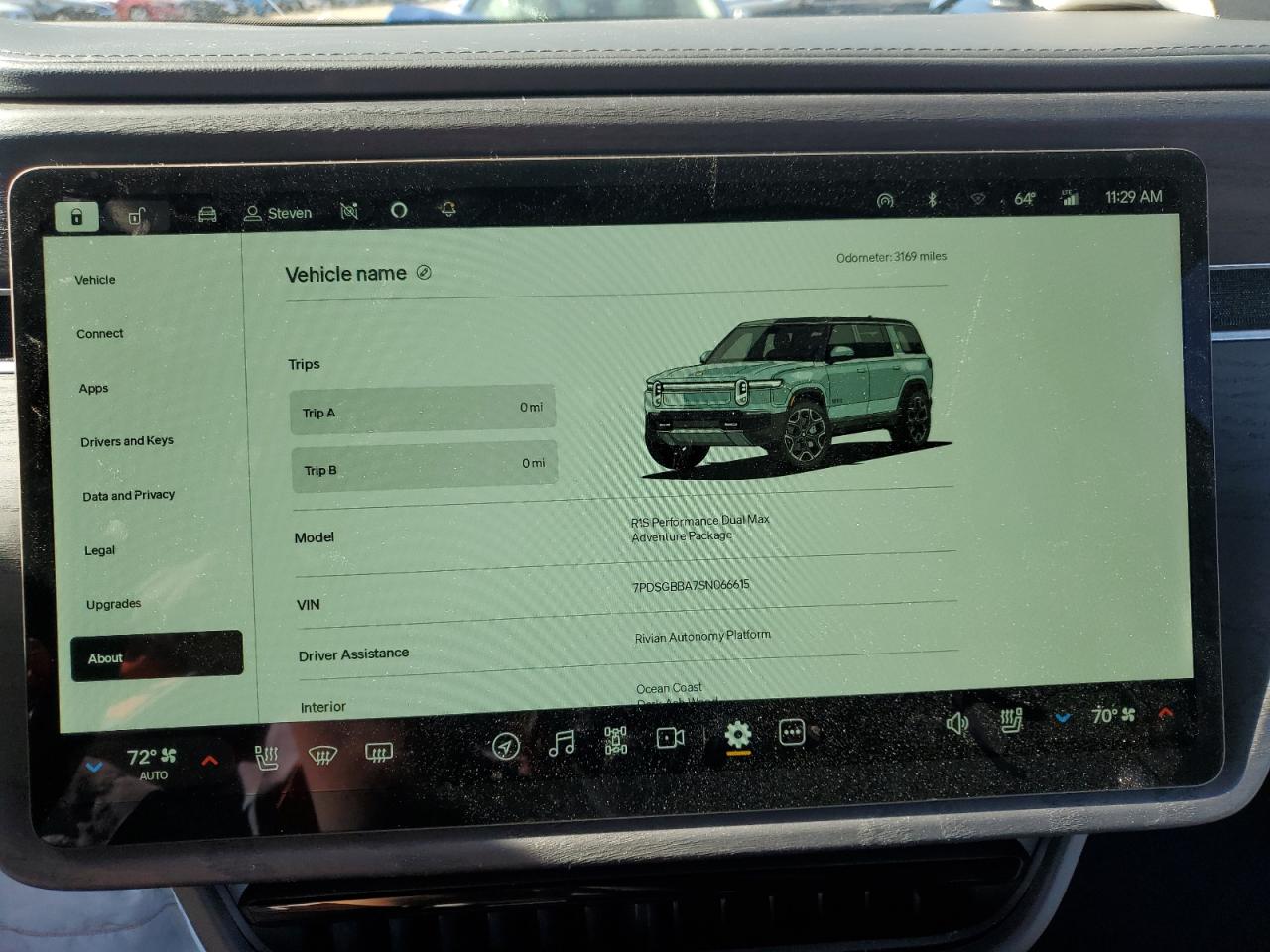 Lot #3317026074 2025 RIVIAN R1S ADVENT