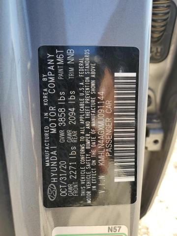 2021 HYUNDAI ELANTRA SE #3284114536