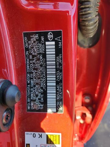 2010 TOYOTA PRIUS - JTDKN3DU4A0015210