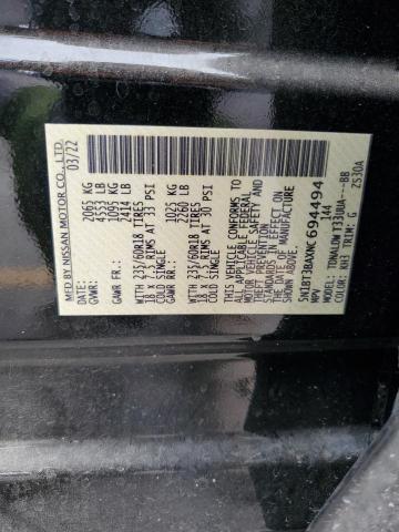 2022 NISSAN ROGUE SV #3274220029