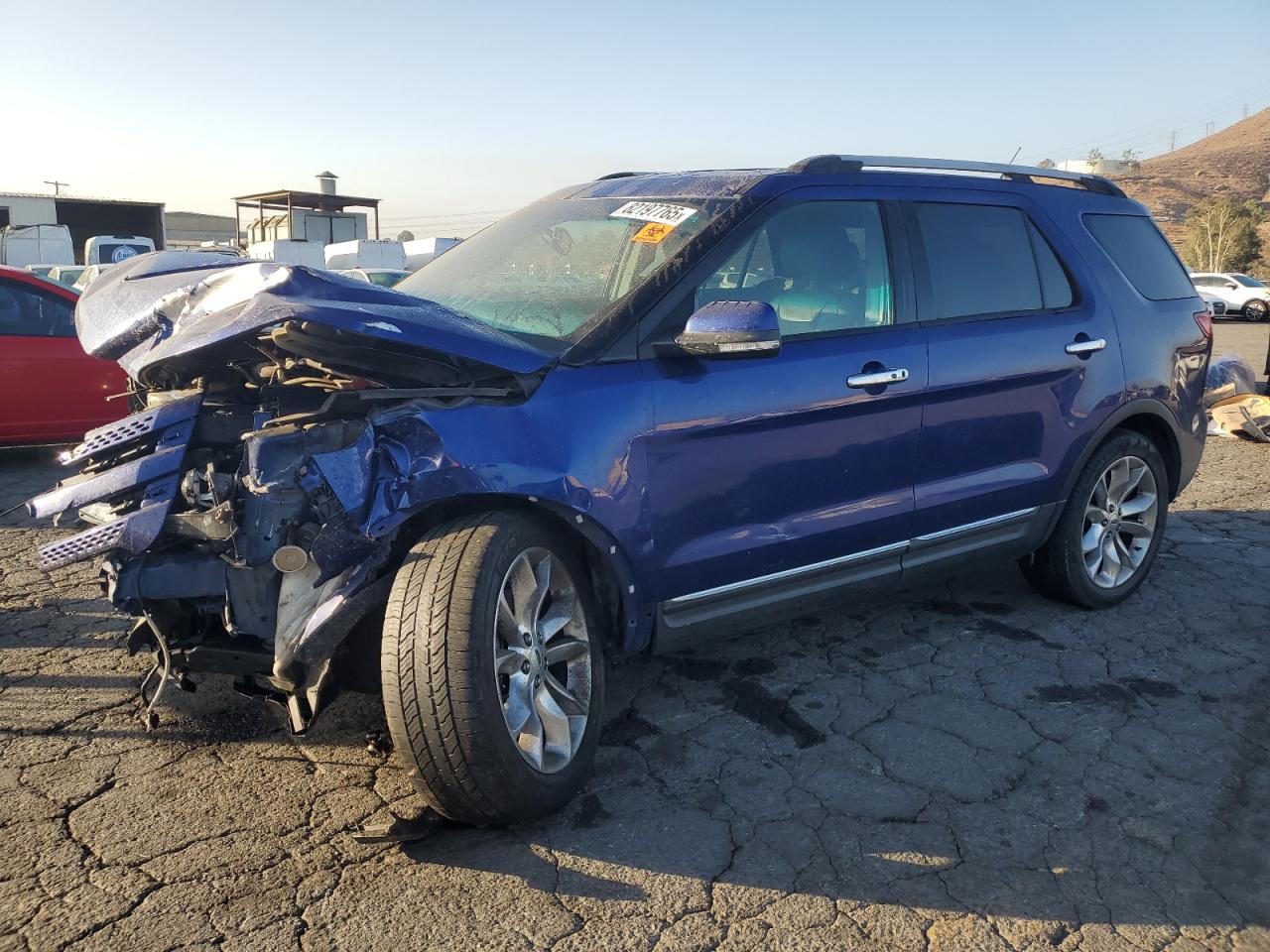 Lot #3297193404 2014 FORD EXPLORER LIMITED