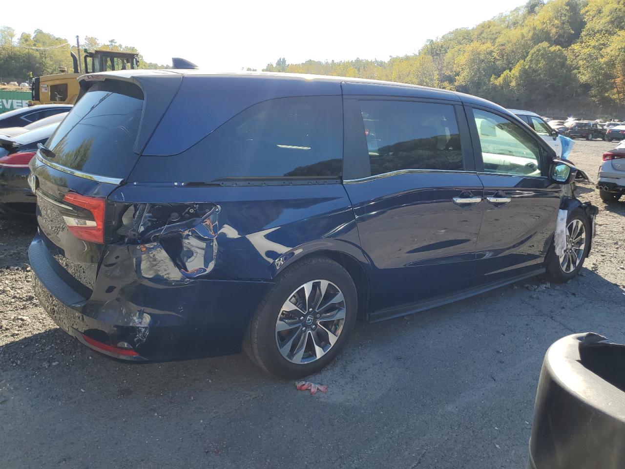 Lot #3266693385 2024 HONDA ODYSSEY EXL