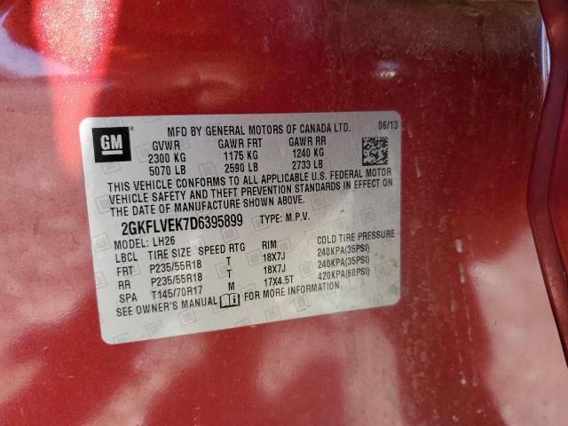 2013 GMC TERRAIN SL #3309570582