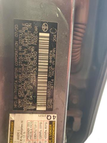 2020 TOYOTA C-HR XLE #3294536635