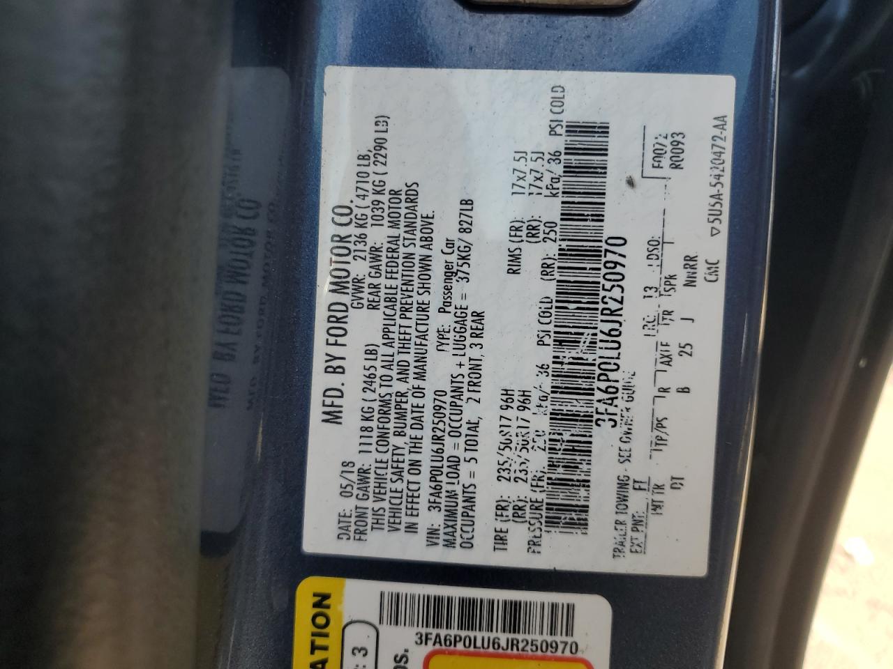 FORD FUSION HYBRID SE HYBRID