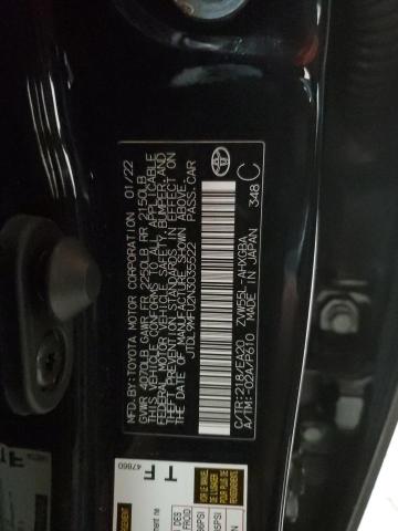 2022 TOYOTA PRIUS LE #3285635266