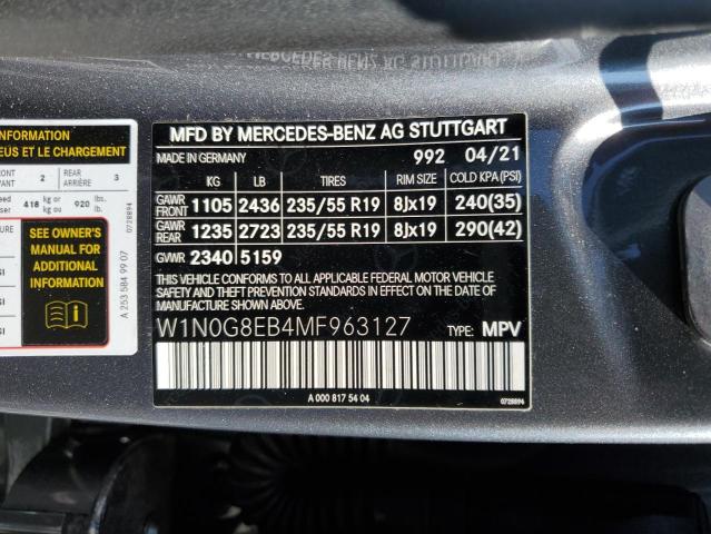 2021 MERCEDES-BENZ GLC 300 4M #3310302054