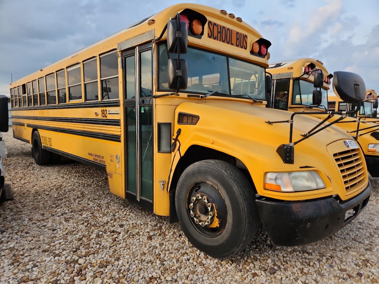 Lot #3305292307 2012 BLUE BIRD SCHOOL BUS