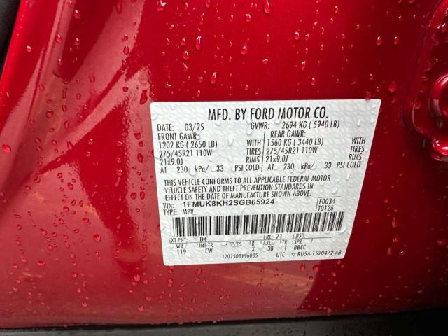 2025 FORD EXPLORER S #3276386727