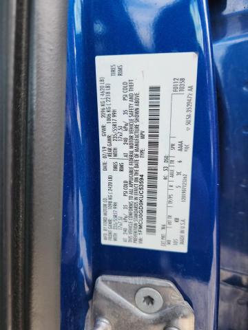 2019 FORD ESCAPE SE - 1FMCU0GD0KUC53594